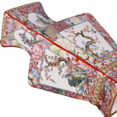 BÌNH TỨ GIÁC HỌA TIẾT TỨ QUÝ